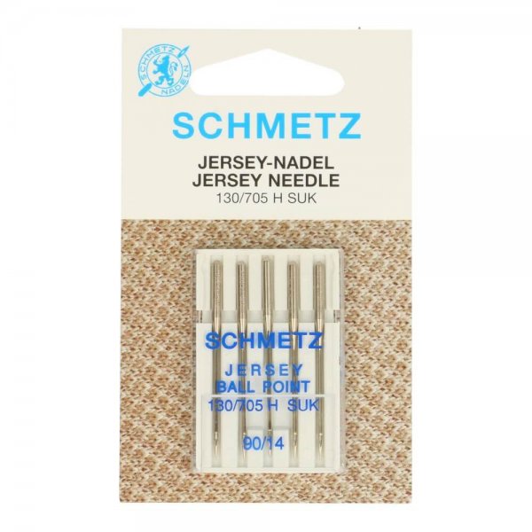 SCHMETZ Nähmaschinennadeln Jersey 5 Nadeln 90-14